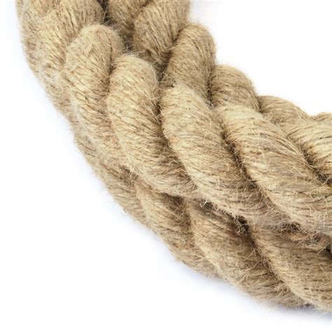 40mm Cordage Corde Cordon 1 30m Fibre Naturelle Jute Chanvre Voile