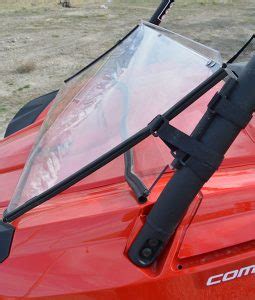 Can-Am Commander Windshield | Clearly Tough Full Folding Windshields