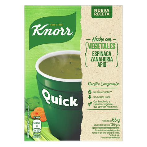 Quick Sopa Inst Veg Apio Knorr 595 Gr Superseis Online