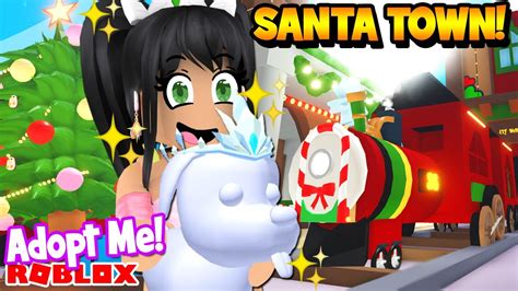 Perfect Santa Town Tour Glitch Build Adopt Me Town Tour Roblox