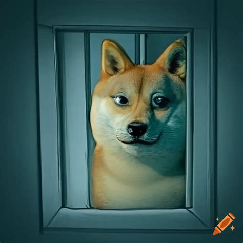 Meme Of A Doge In Solitary Confinement On Craiyon