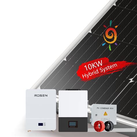 Battery Storage Solar System Customize Complete Hybrid Off Grid Kw