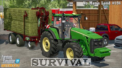 Survival In No Man S Land Ep Windrowing Baling Hay Hauling Hay