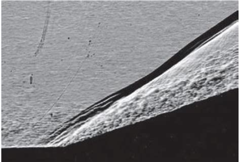 Schlieren Image Of Shock Boundary Layer Interaction 11 Download