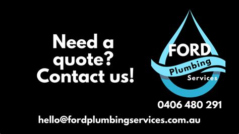 Ford Plumbing Services Based In Mount Isa 4825