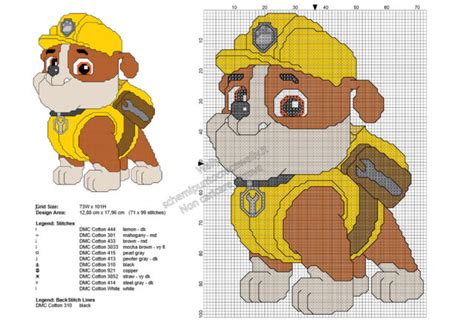 Paw Patrol Archivi Schemi Punto Croce Gratis Di Wally