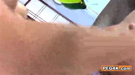 Two Horny Blondes Gang Up On Dude S Tight Asshole As They Drill Him