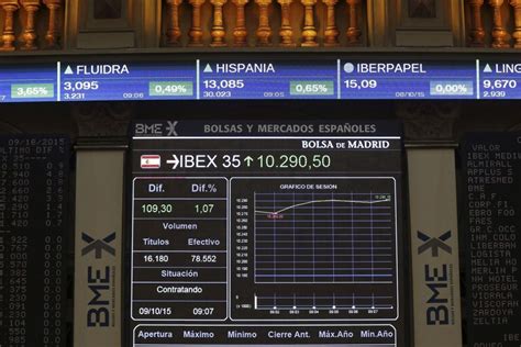 Bursa Saham Spanyol Melonjak Indeks Ibex Ditutup Naik Poin