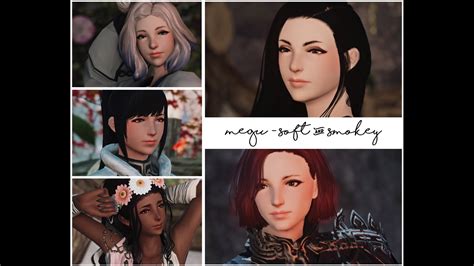 Megu Soft And Smokey Midlander Makeup Xiv Mod Archive