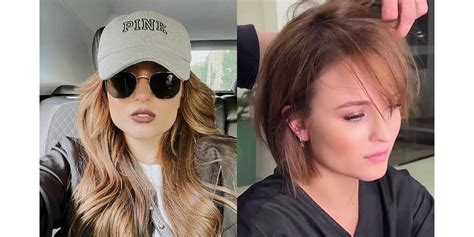 Foto Antes e depois de Larissa Manoela após adotar cabelos curtos