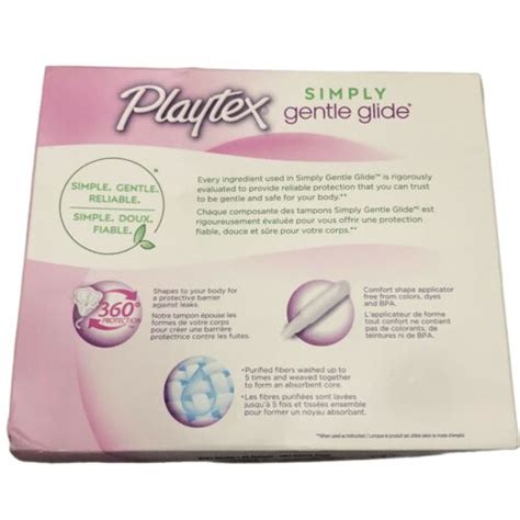 Playtex Simply Gentle Glide Multipack Tampons Regular Super