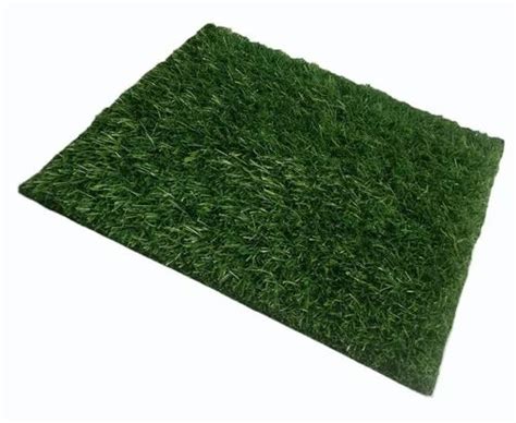 Plain Pvc Green Artificial Grass Mat Mm Mat Size X M Lx W