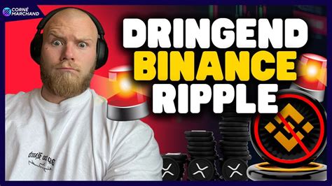 BINANCE IN DE PROBLEMEN Ripple Rechtszaak Bijna Klaar Dit