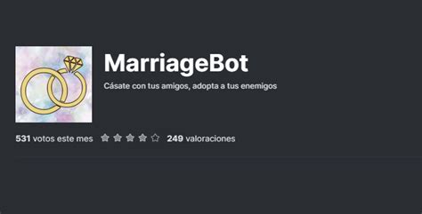 Marriagebot7725 Discord Bot Tutorial Y Comandos Servidor Steam México Discord Laglvlcom