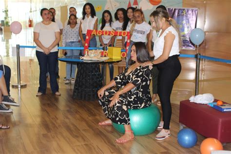 Acad Micos De Enfermagem Participam De A O Gestantes Em Alus O Ao