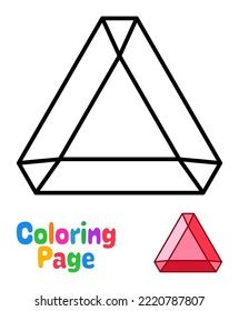 Coloring Page Gemstone Kids Stock Vector (Royalty Free) 2220787807 ...