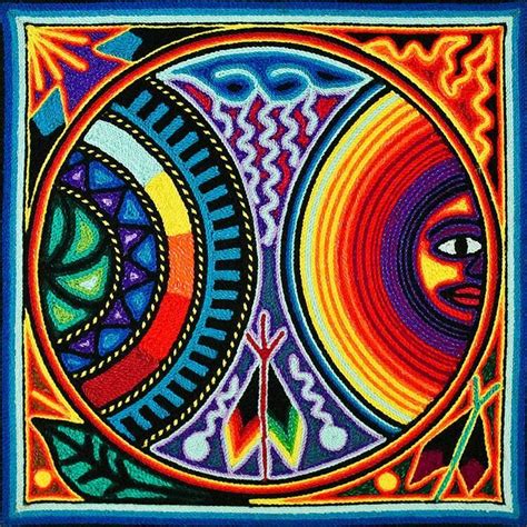 Lista 95 Foto imagenes de arte huichol para colorear El último Dino