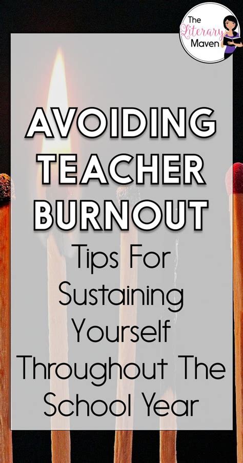 Avoiding Teacher Burnout Tips For Sustaining Yourself Throughout The