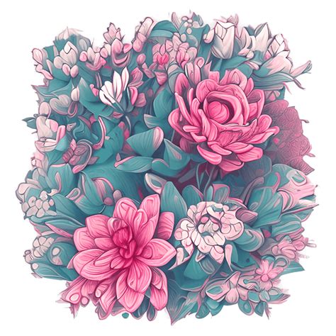 Hyperdetailed 3D Papercut Flowers Clipart · Creative Fabrica