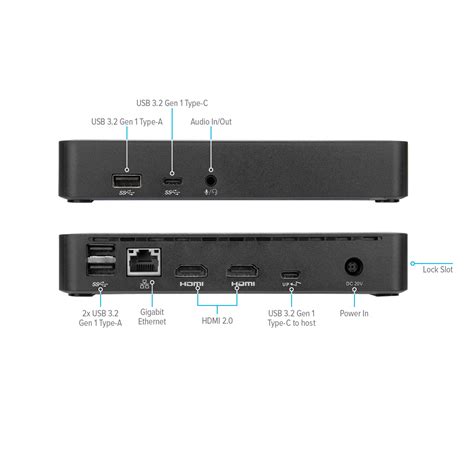 Dock310 Universal Usb C™ Dv4k Docking Station With 65w Power Delivery Lobcom Hk Ltd