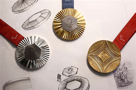 Medals For 2024 Paris Olympics To Contain Piece Of Iron Taken From