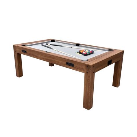 Table De Billard Multi Jeux Ft Bois Blanc Adulte Mixte Mdf