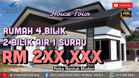 RUMAH 4 BILIK 2 BILIK AIR 1 BILIK SURAU MIH REKA BINA SDN BHD BINA