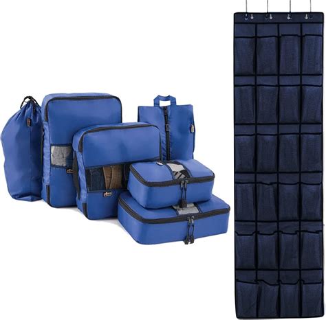 Amazon Gorilla Grip Piece Packing Cubes And Mesh Shoe Organizer