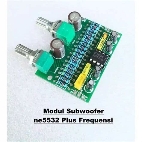 Jual Modul Subwoofer Ne Plus Frequensi Shopee Indonesia