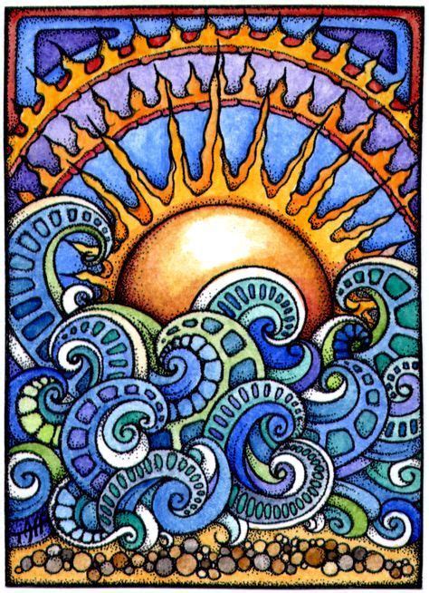 Pin By Roxanne Watson On Cbs Sunday Morning Suns Hippie Art Hippie Painting Sun Art