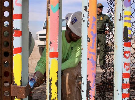 Migrants Breaching Tijuana Border Wall Leads to Construction — The ...