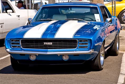 1969 Camaro Blue