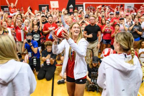 Gallery Volleyball Day In Nebraska All Huskers