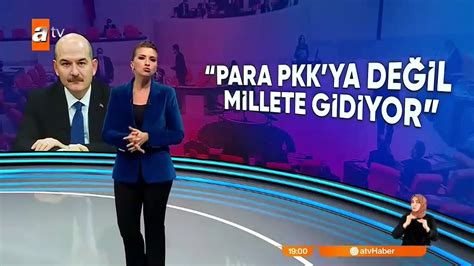 İçişleri Bakanı Süleyman Soylu dan HDP sıralarına Paralar PKK ya