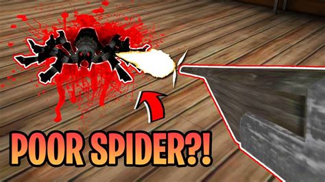 Shotgun Vs Spider Grannys New Pet Granny Free Mobile Game