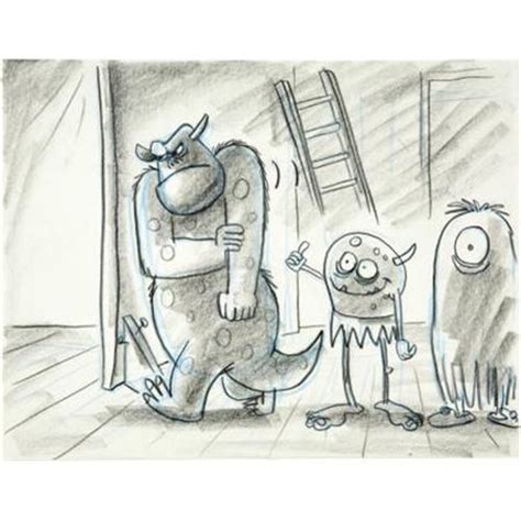 Monsters, Inc. Storyboard Drawing Original Art