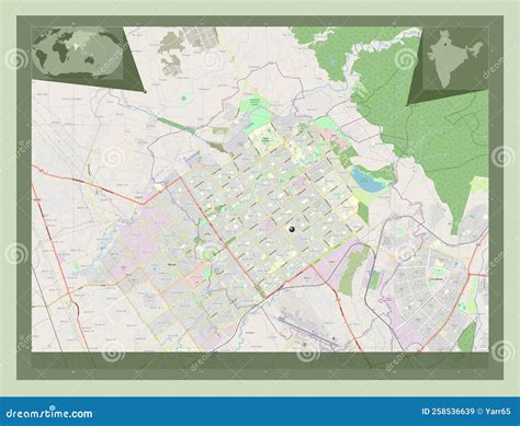 Chandigarh India Osm Major Cities Stock Image Image Of