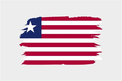 Vector Illustration Design Of The Liberian Flag 39861375 Vector Art At Vecteezy