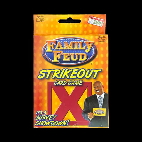 Family Feud Strikeout card game / Game Collection @ the Keokuk Public ...