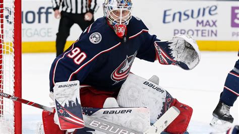 Blue Jackets' Elvis Merzlikins named to NHL All-Rookie team | 10tv.com