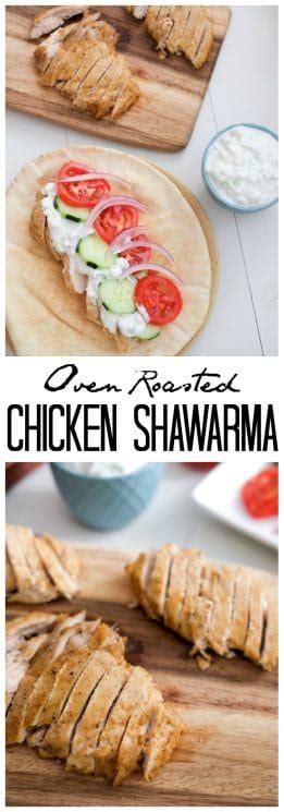 Oven Roasted Chicken Shawarma Recipe Super Healthy Kids