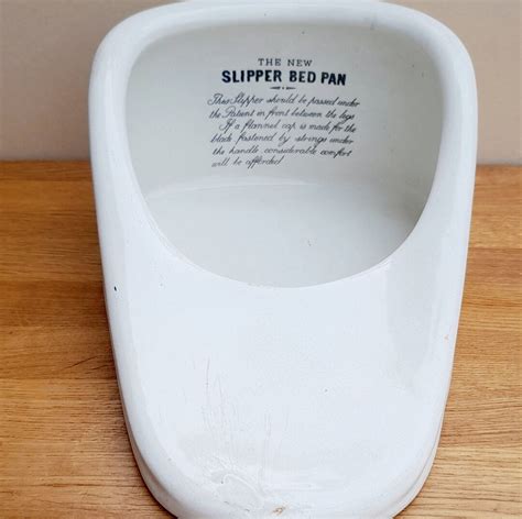 Vintage Slipper Bed Pan Etsy