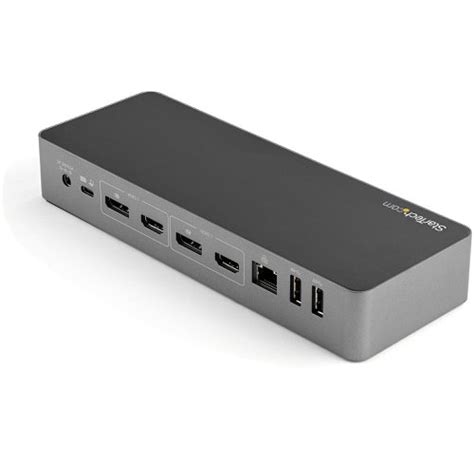 StarTech.com USB-C and USB-A Dock Hybrid Universal Laptop Docking ...