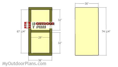 Double Shed Doors Plans | MyOutdoorPlans