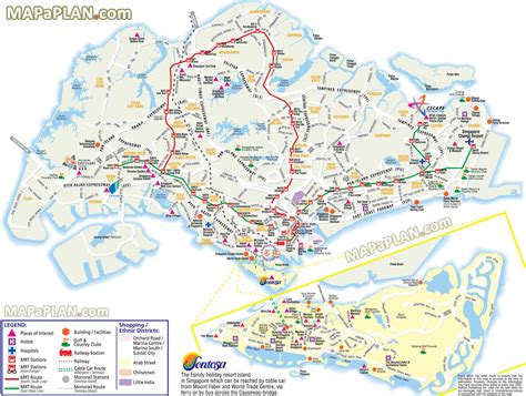 Printable Map Barcelona City Centre Fresh Singapore Maps Top Tourist ...