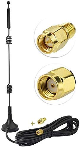 Superbat Kit d antenne WiFi double bande 2 4 GHz 5 8 GHz Antenne Omni à