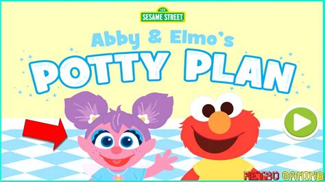 Abby And Elmos Potty Plan Abbys Potty Training Sesame Street Retro