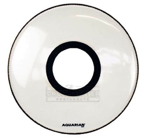 Aquarian Bass Drum Heads Center Ported Resonant Reverb Australia