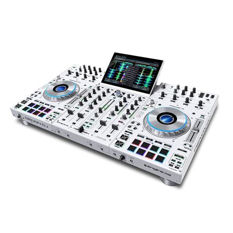 Denon Dj Prime 4 White Edition Music Store Professional