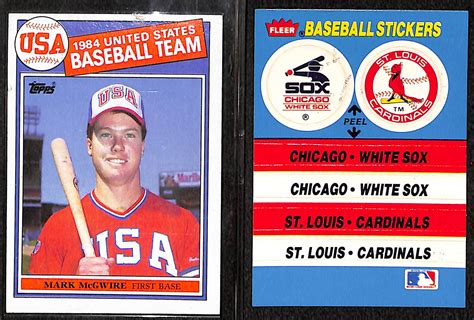 Lot Detail Topps Fleer Baseball Complete Card Sets